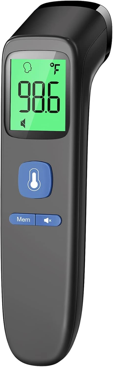1-Second No-Touch Thermometer for Family Fevers
