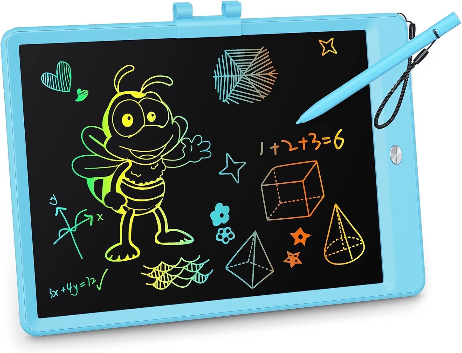 Vibrant 10-Inch Erasable Doodle Board for Kids 3+