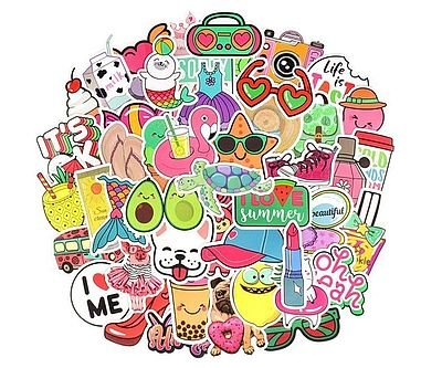 100 Cute VSCO Inspired Stickers