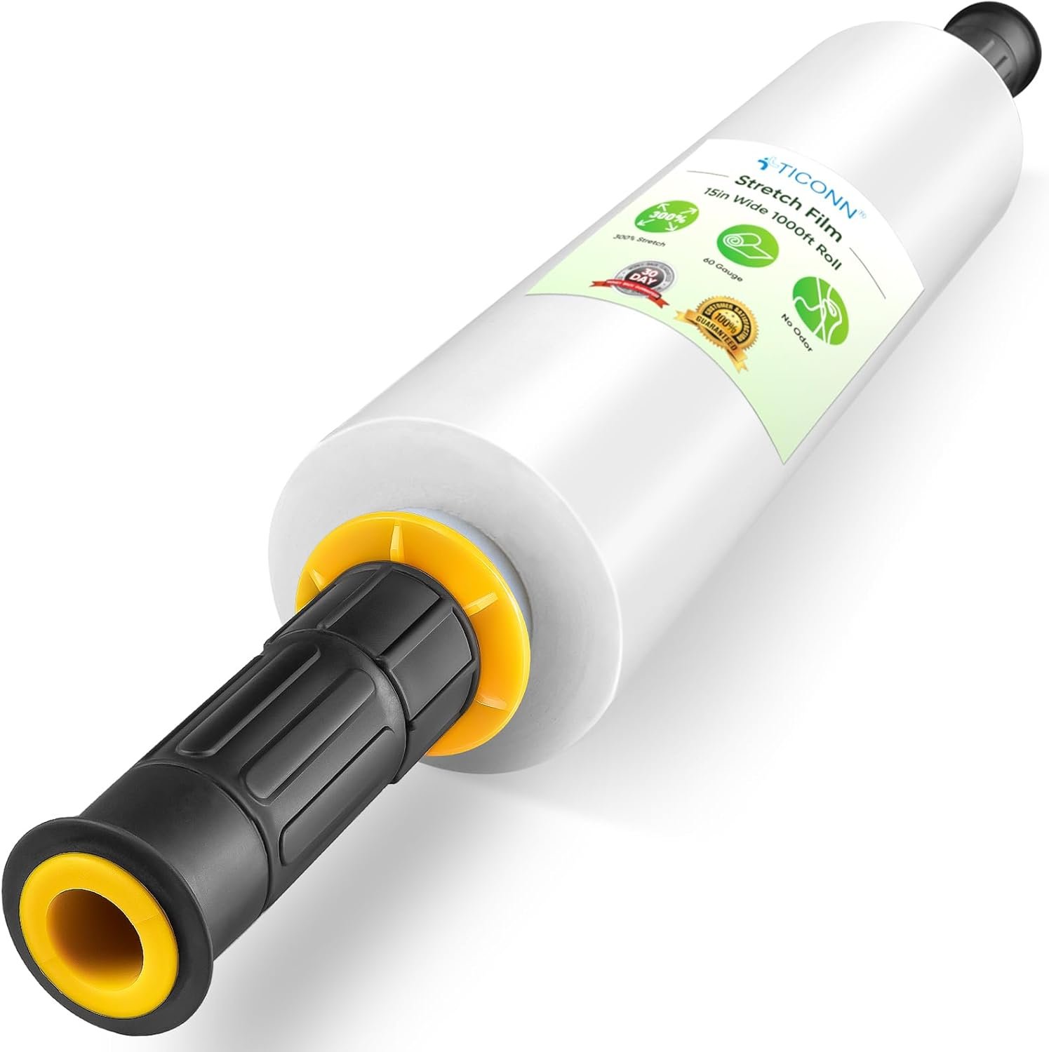 1000ft Stretch Wrap: Secure Pallets & Moves Effortlessly