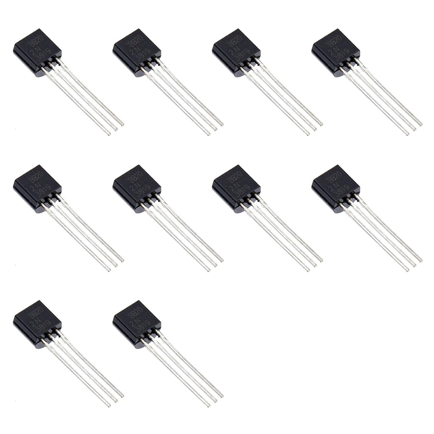 10pcs N-Channel J-FET Transistors for RF Applications