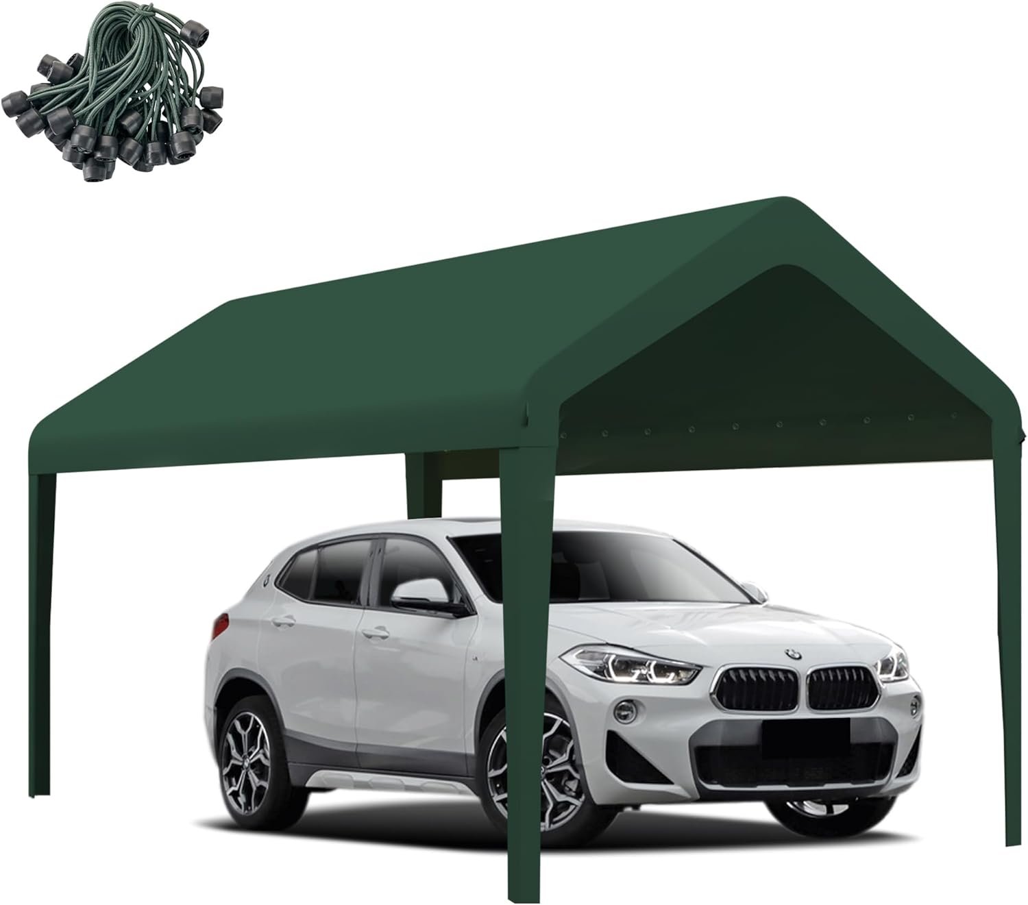 10x20 Heavy-Duty Carport Cover - Weatherproof Protection