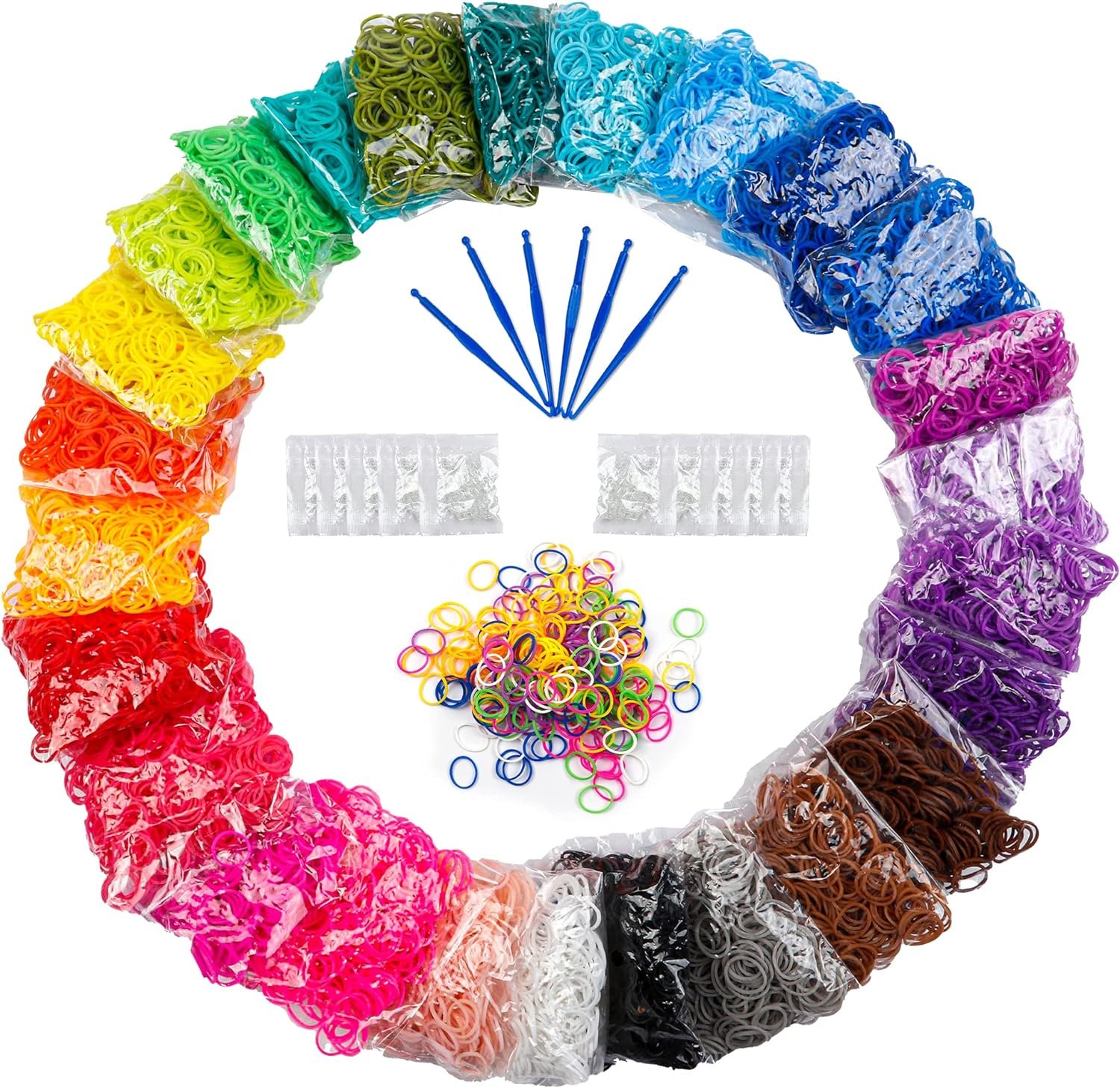 12K+ Loom Bands Refill: Endless DIY Bracelet Fun