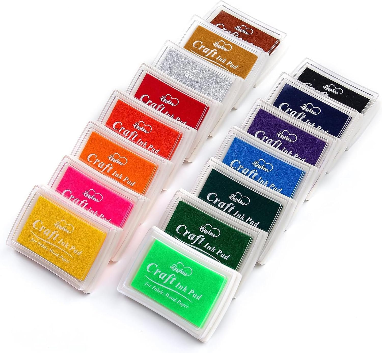 15 Vibrant Ink Pads for DIY Stamping Crafts