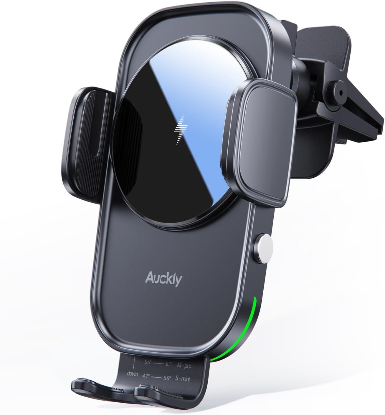 15W Auto-Clamp Wireless Car Charger for iPhone & Samsung