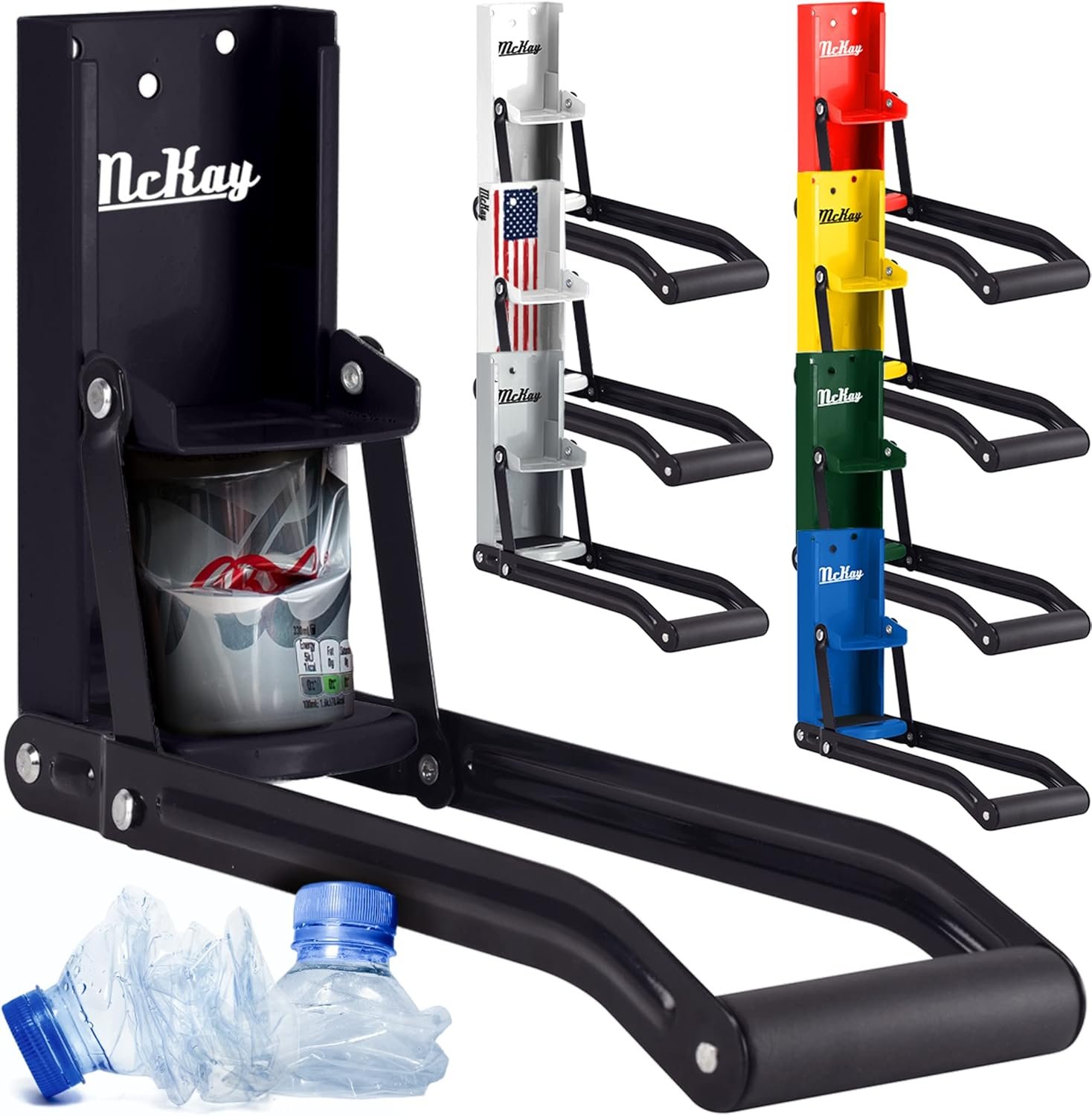 Crush 16oz Cans Flat – Wall-Mounted Smasher