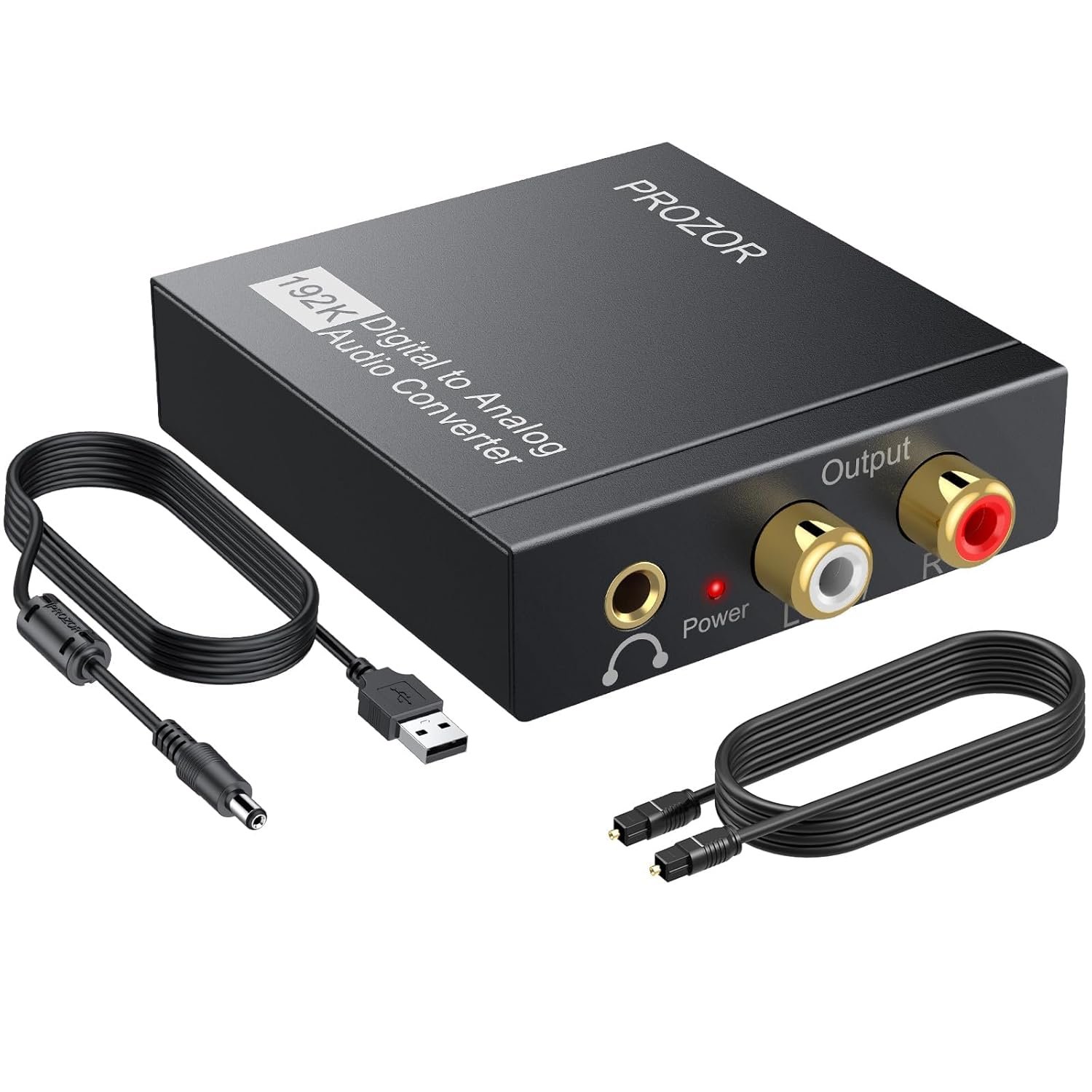 192kHz Optical to RCA Converter for Pristine Sound