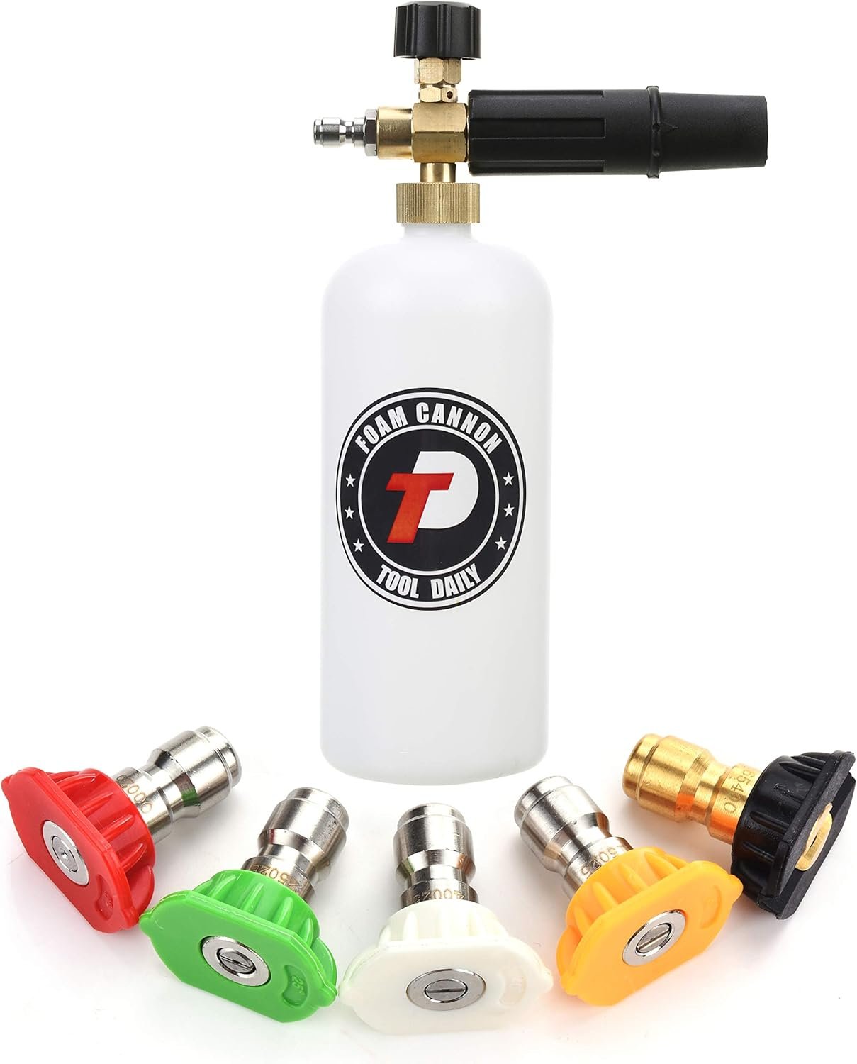 1L Foam Cannon: Quick-Connect Thick Suds for Cars
