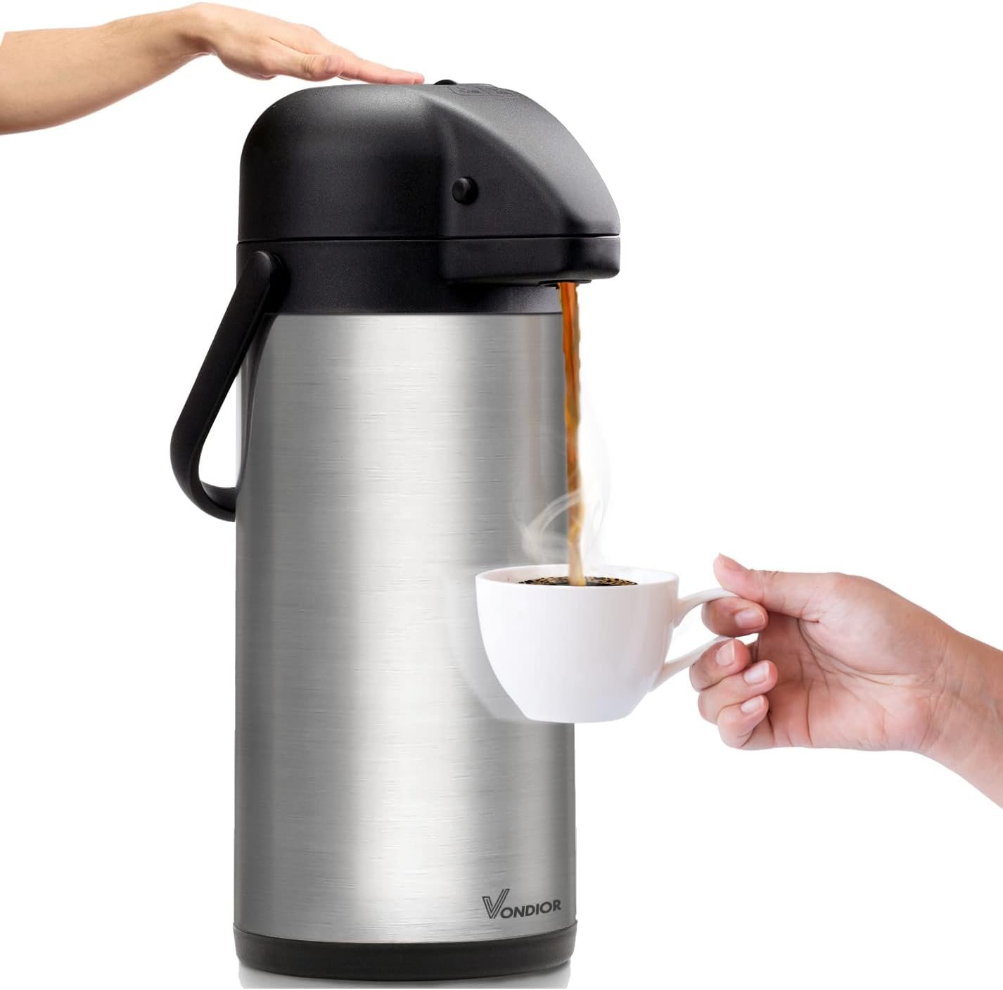 20-Hour Hot & Cold Coffee Dispenser - 3L Party-Perfect Airpot