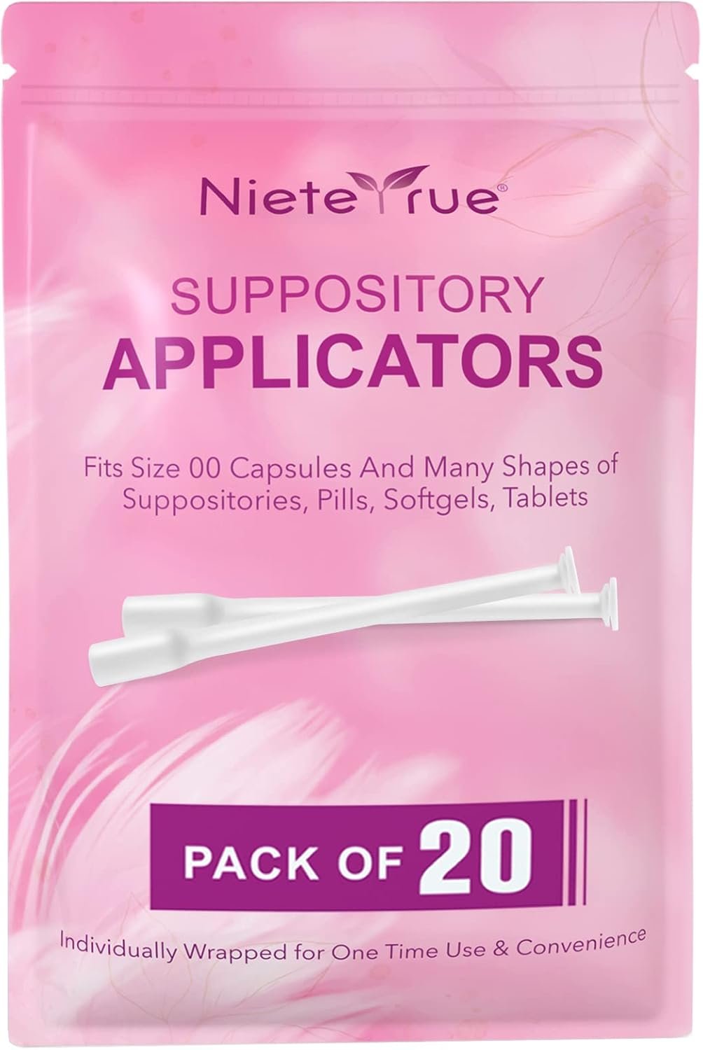 20 Pack Hygienic Disposable Vaginal Applicators