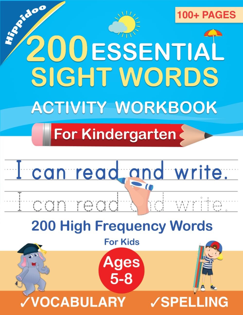 Master 200 Sight Words: Fun Workbook for Kids