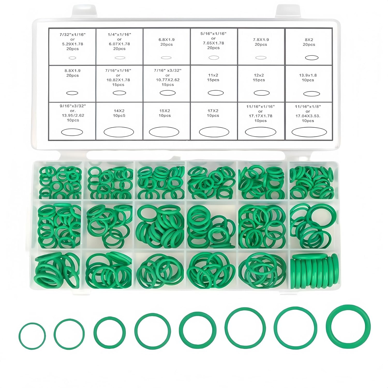 270 Pcs Car O-Ring Kit for Repairs