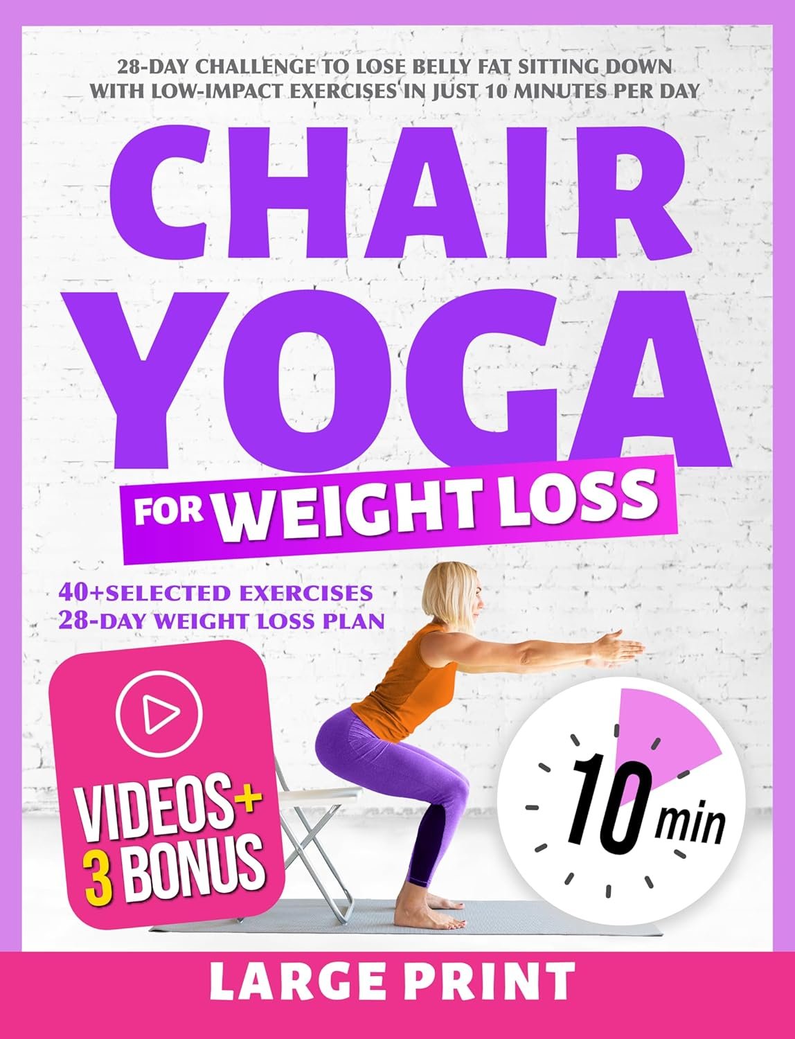 28-Day Chair Yoga Challenge for Weight Loss