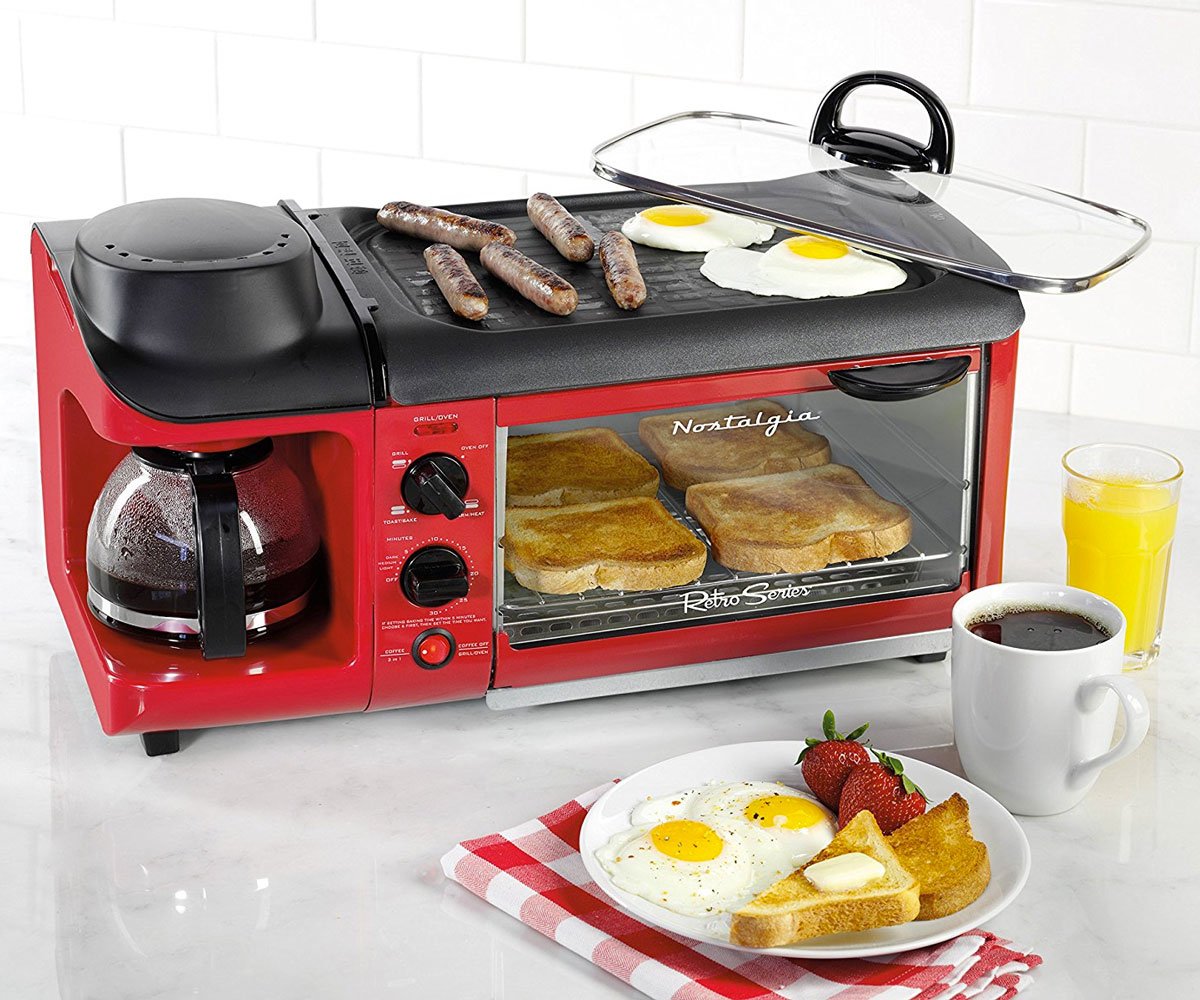 Family Size Hat Trick Breakfast Station