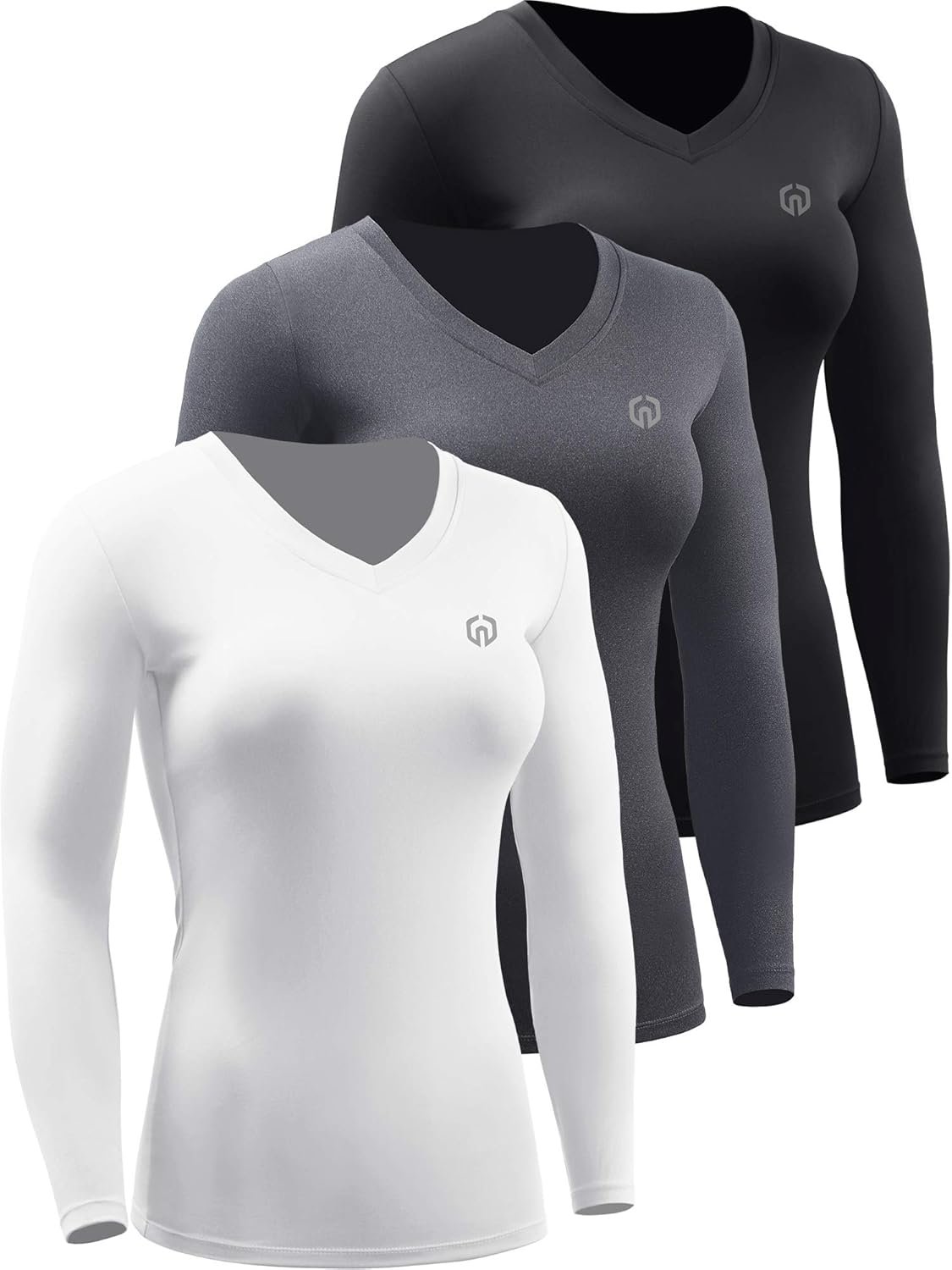 3-Pack Women's Compression Shirts: All-Day Comfort & Motion