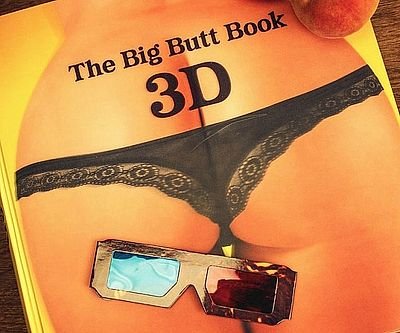 3D Book Of Big Butts