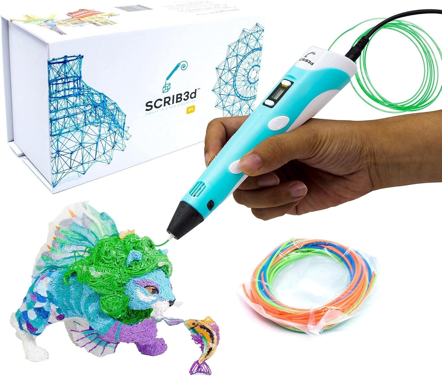 Draw in 3D: Creative Printing Pen for Kids & Artists