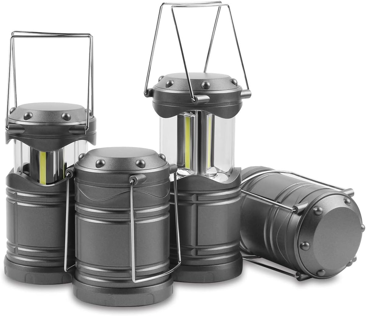 Stay Bright Anywhere: 4-Pack LED Emergency Lanterns