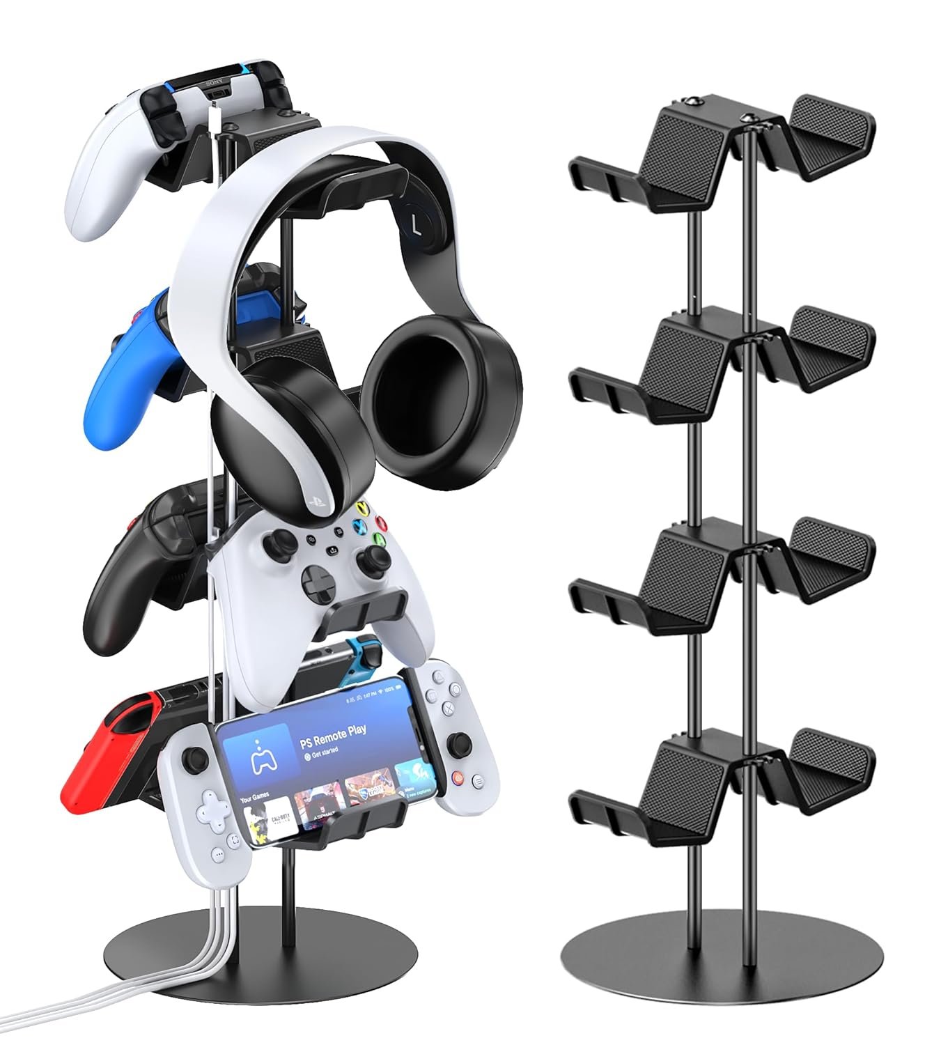 4-Tier Gaming Controller Stand - Keep Your Gear Organized
