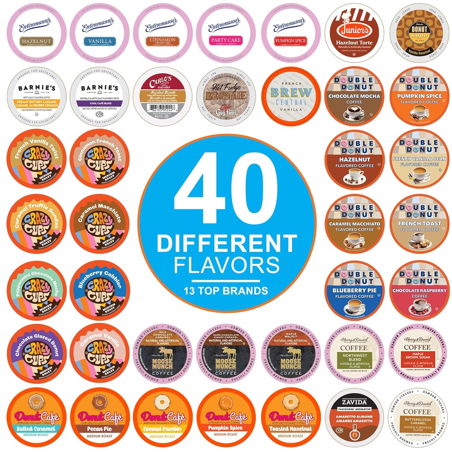40 Flavored Keurig Pods: Ultimate Coffee Variety Pack