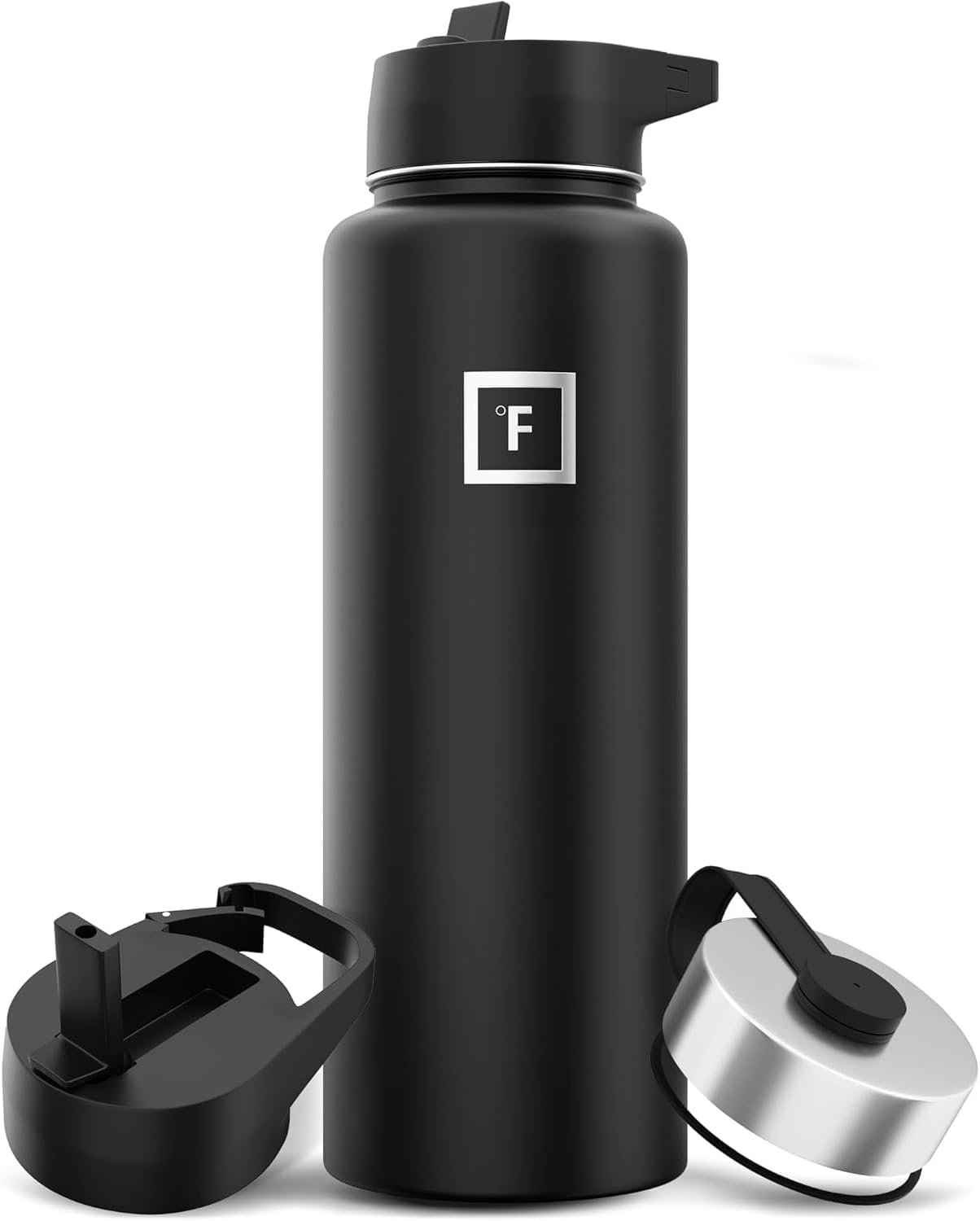 40oz Insulated Flask Keeps Drinks Cold 24+ Hours
