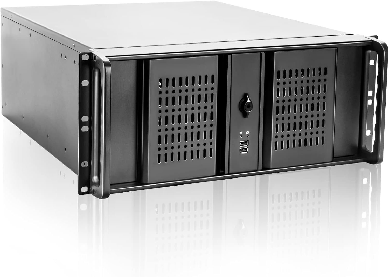 Versatile 4U Server Chassis with 6 Drive Bays & Cooling