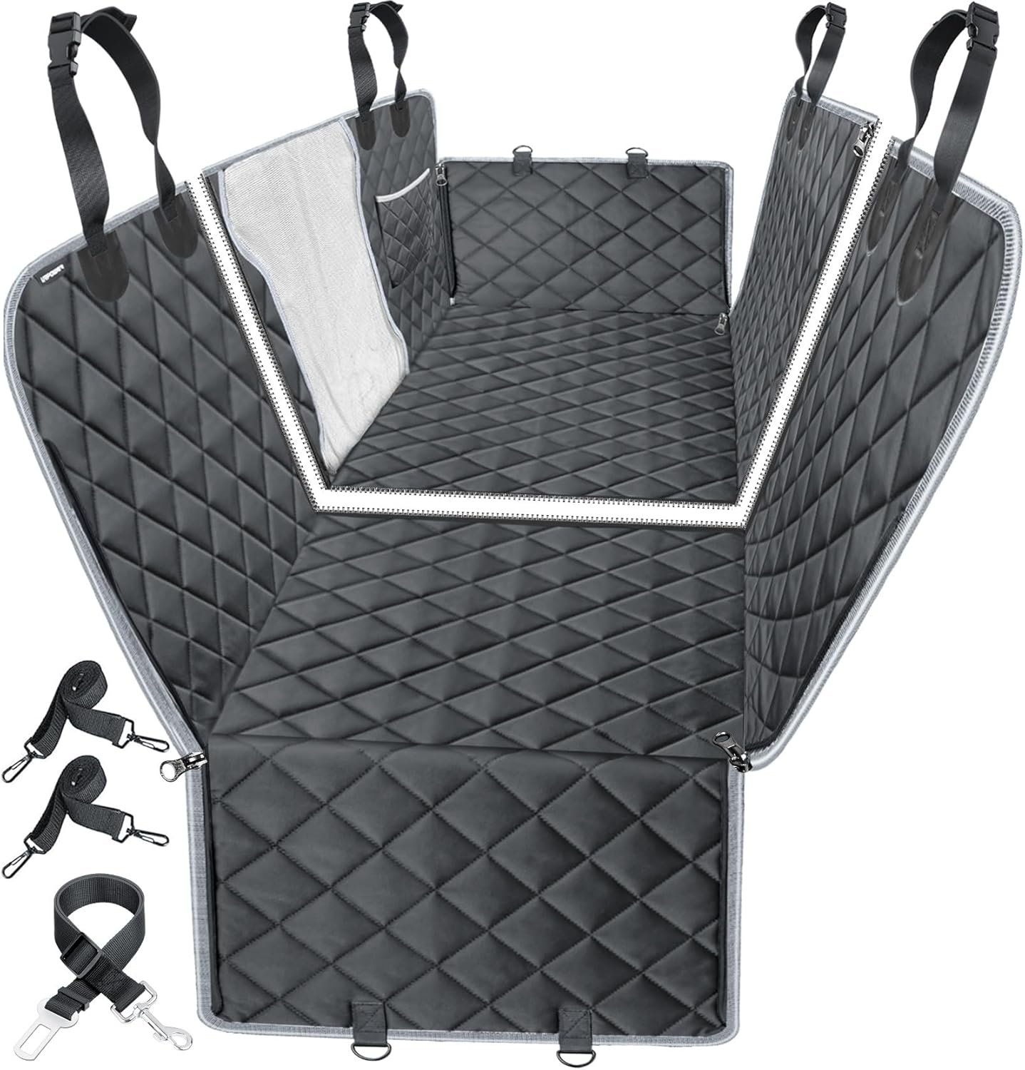 6-in-1 Dog Car Seat Cover: Protect Your Seats & Your Pet