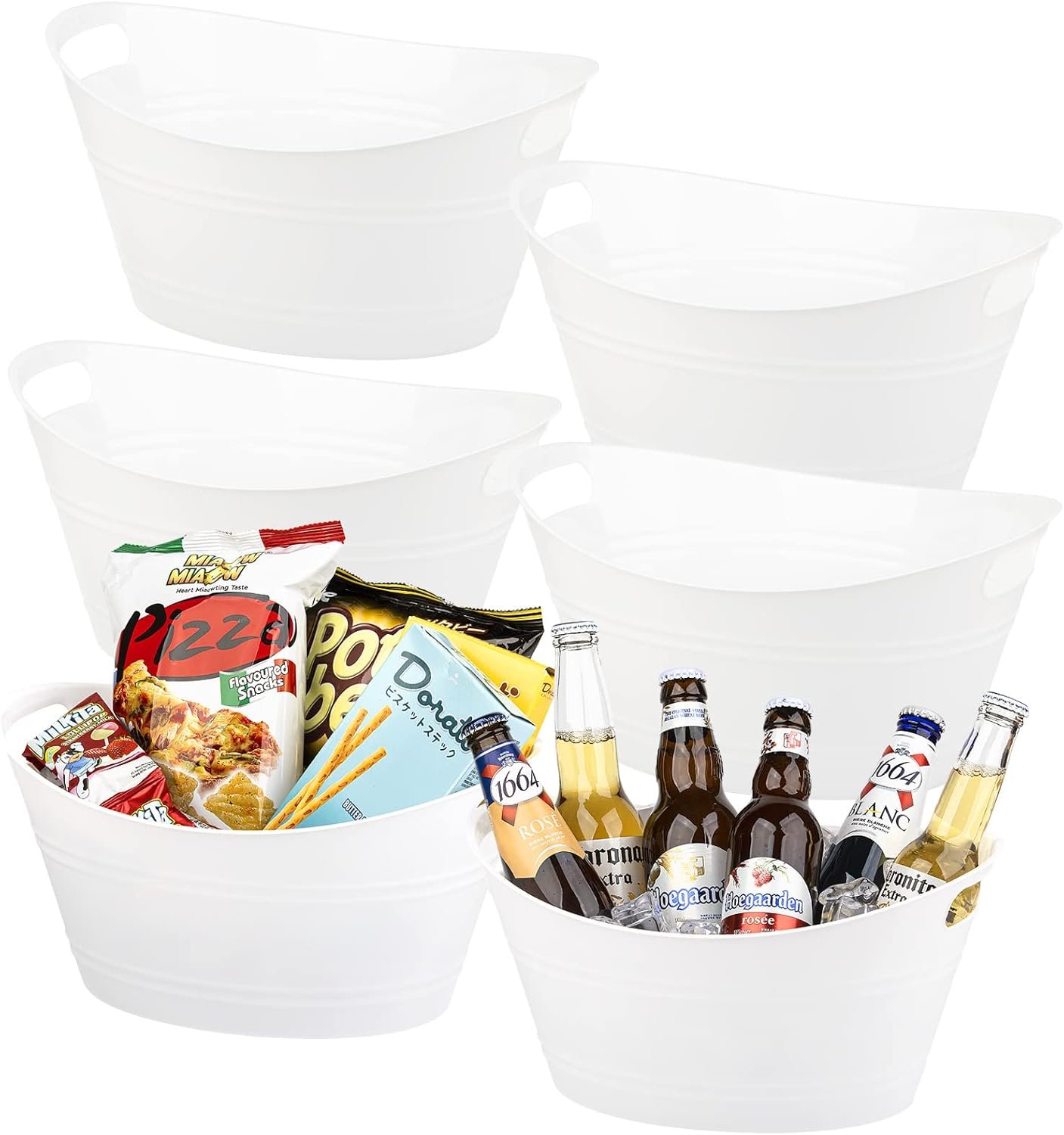 6 Pack Oval Storage & Drink Coolers