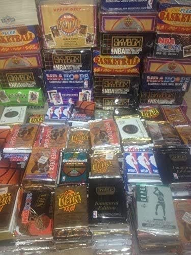 60 Unopened 80s/90s NBA Packs – Hunt Vintage Stars