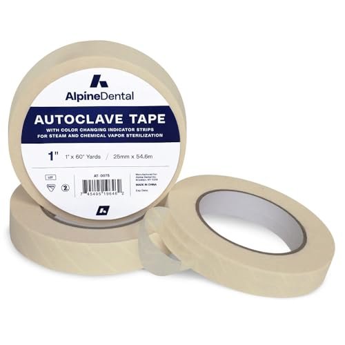 60 Yd. Roll of Color-Changing Autoclave Tape