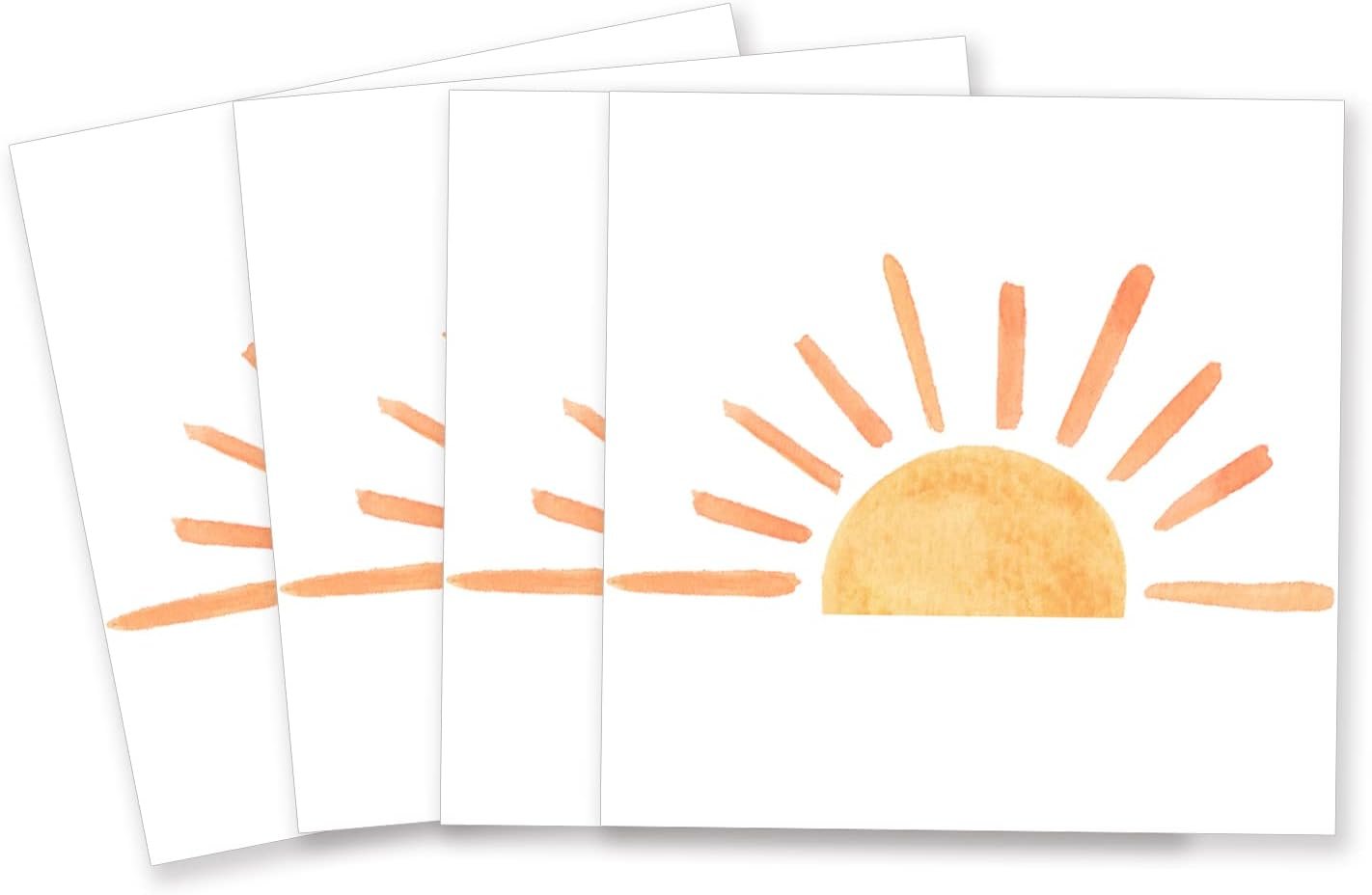 60pc Boho Sun Party Napkins - Perfect for Birthday & Baby Showers