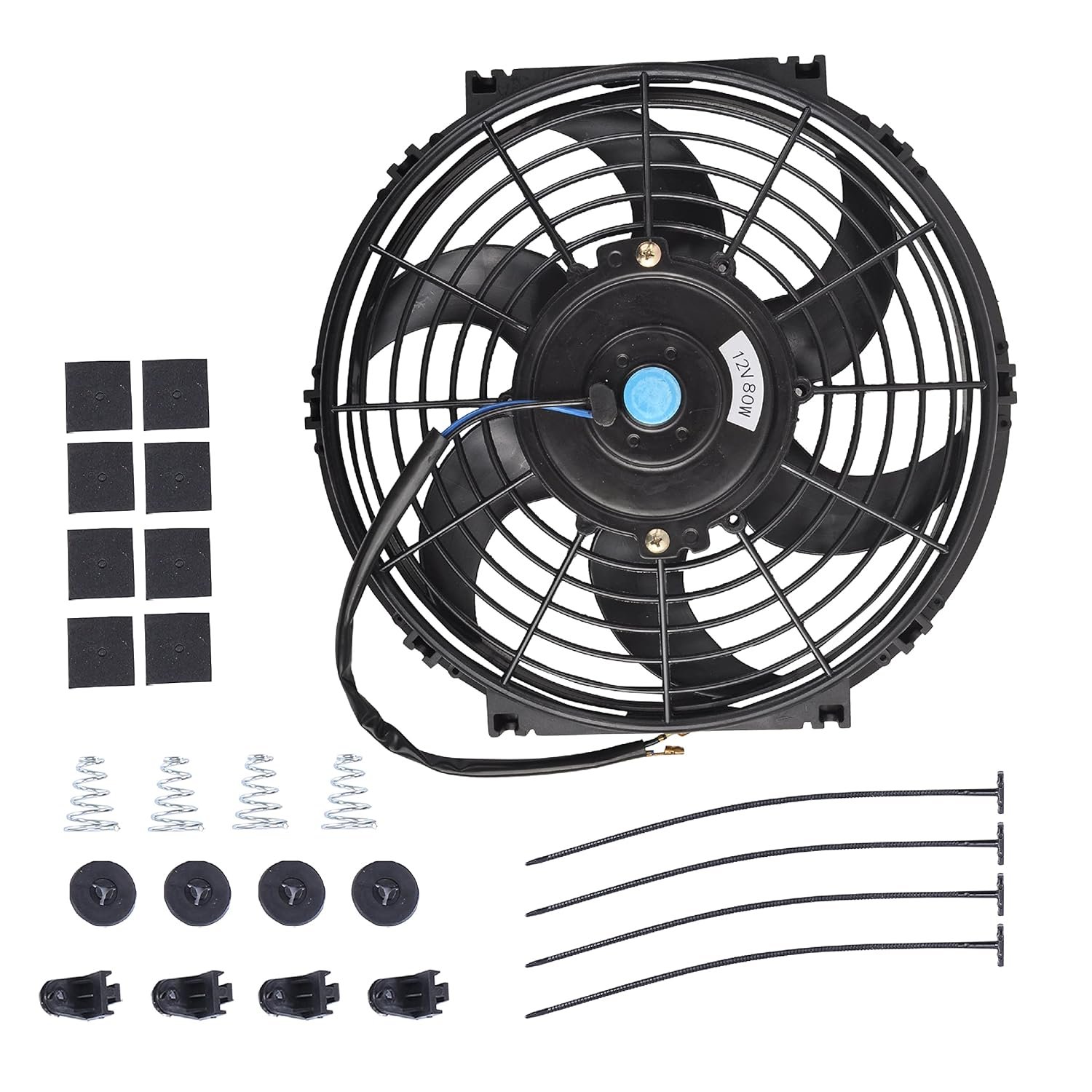 Boost Engine Cooling with 7-Inch Slim Radiator Fan