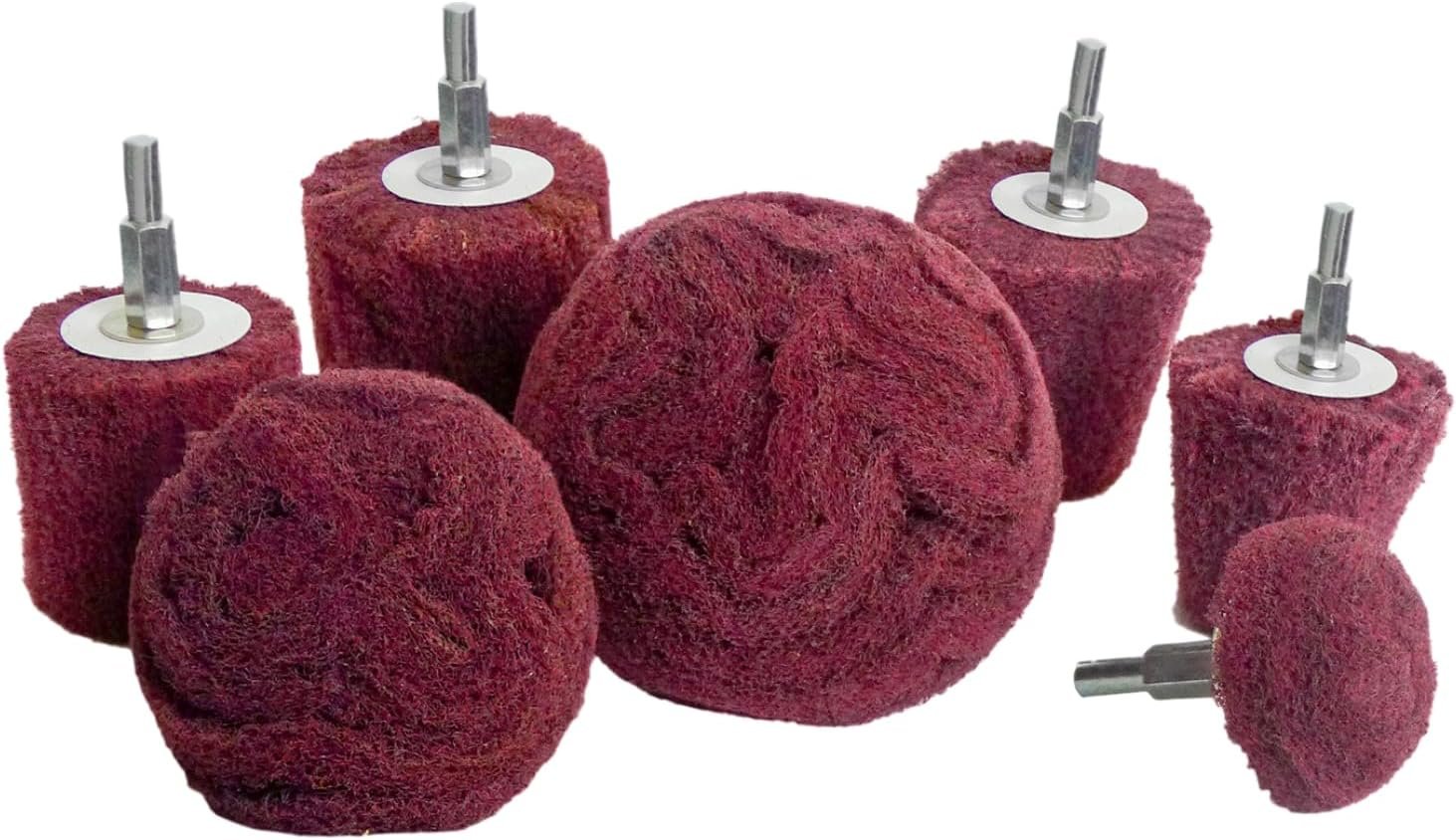 Buff & Polish Fast with 7-Piece Drill Pad Set