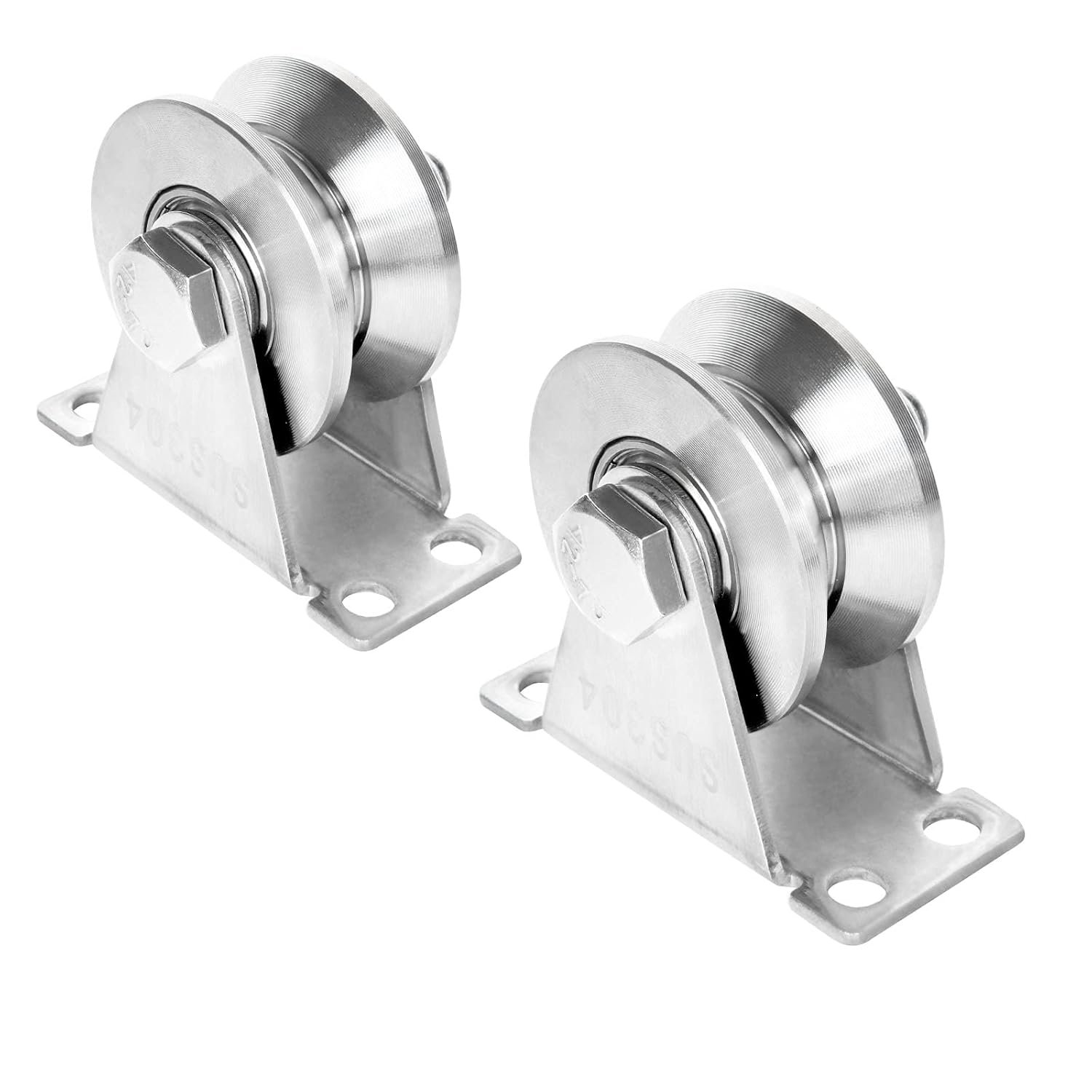 880lb Silent V-Groove Pulleys – Heavy Duty 2-Pack