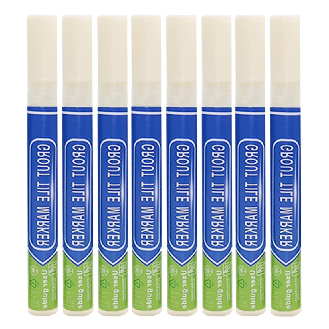 8Pcs Grout Pen Set: Instant Tile Makeover