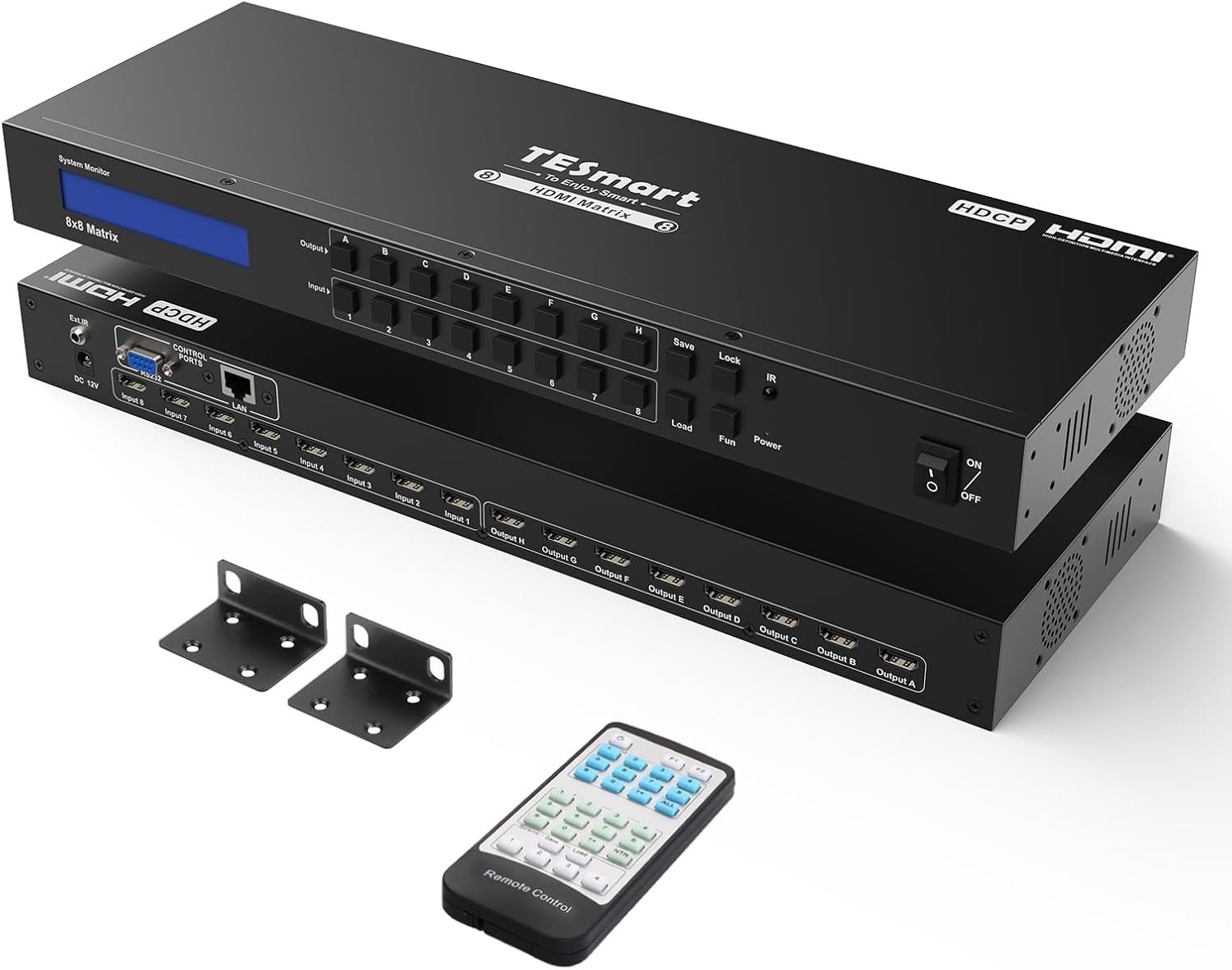 Control 8 HDMI Sources Across 8 Displays with 4K Support