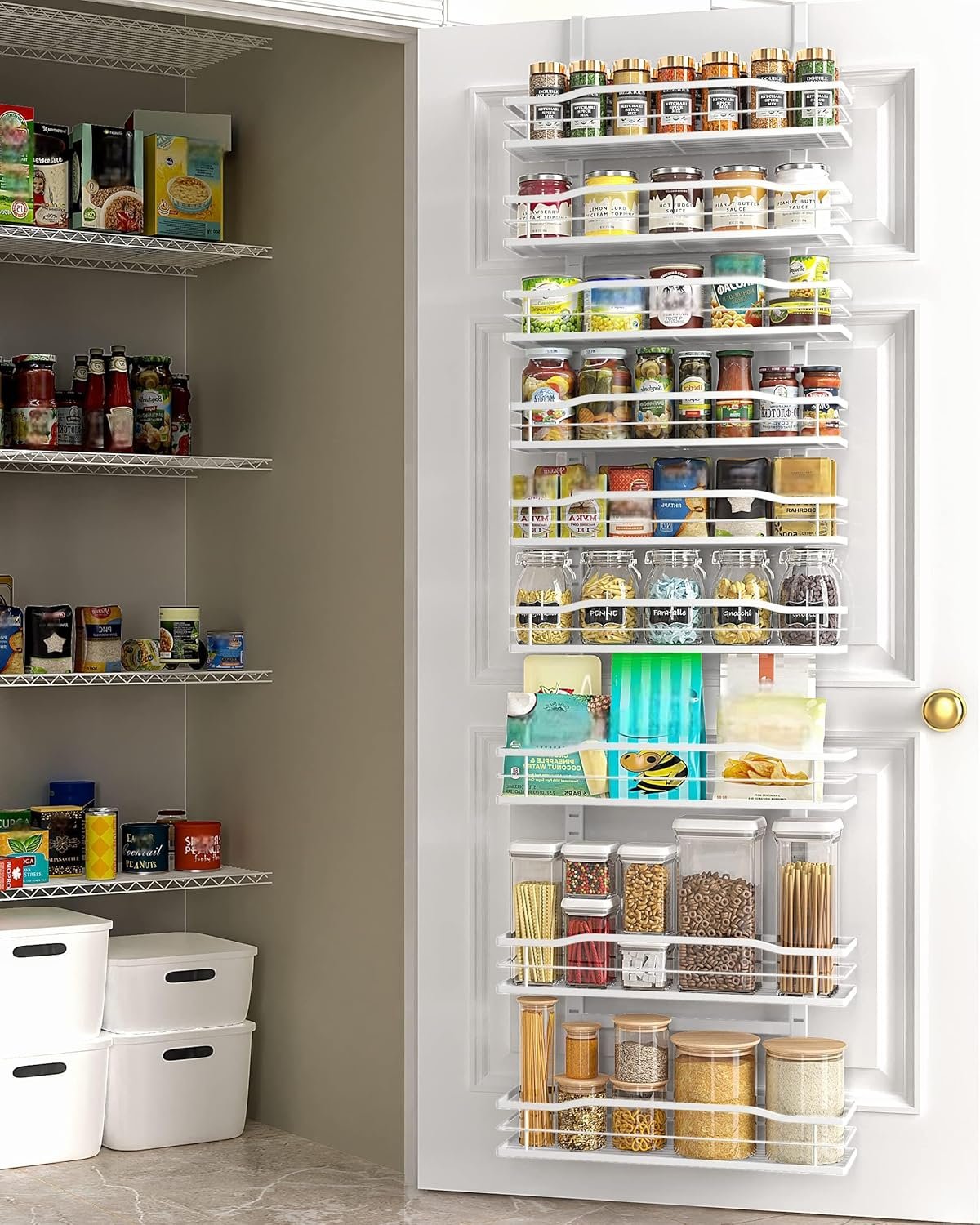 9-Tier Door Organizer: Small Space Storage Solution