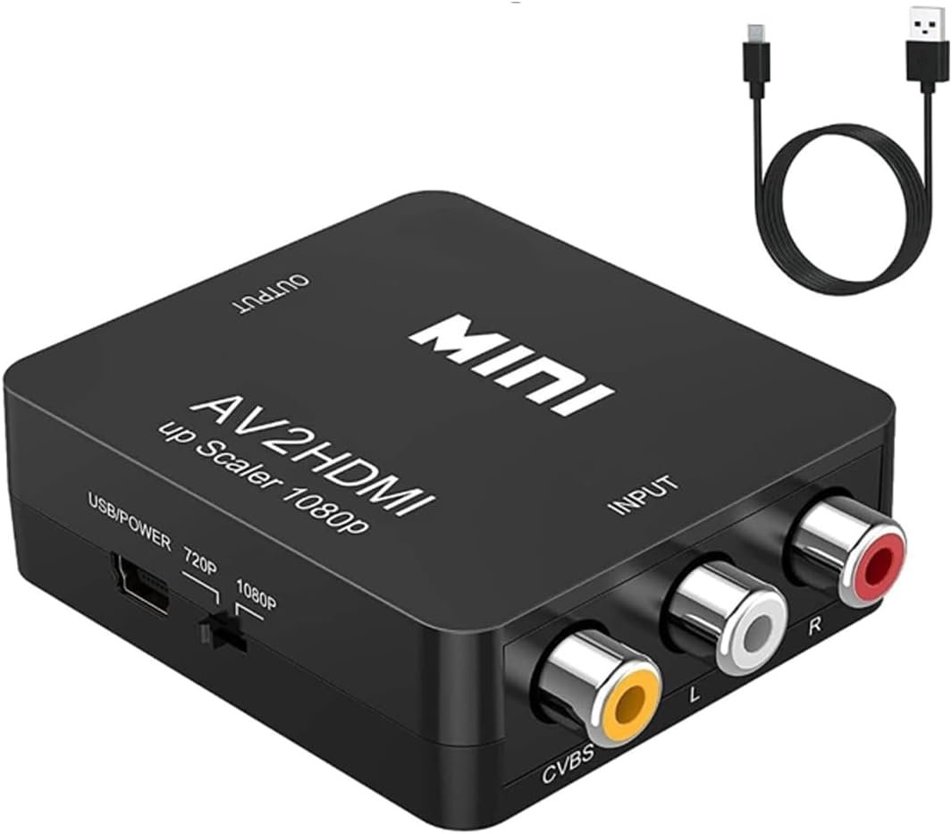 Revive Your Vintage Gear with ABLEWE RCA to HDMI Converter