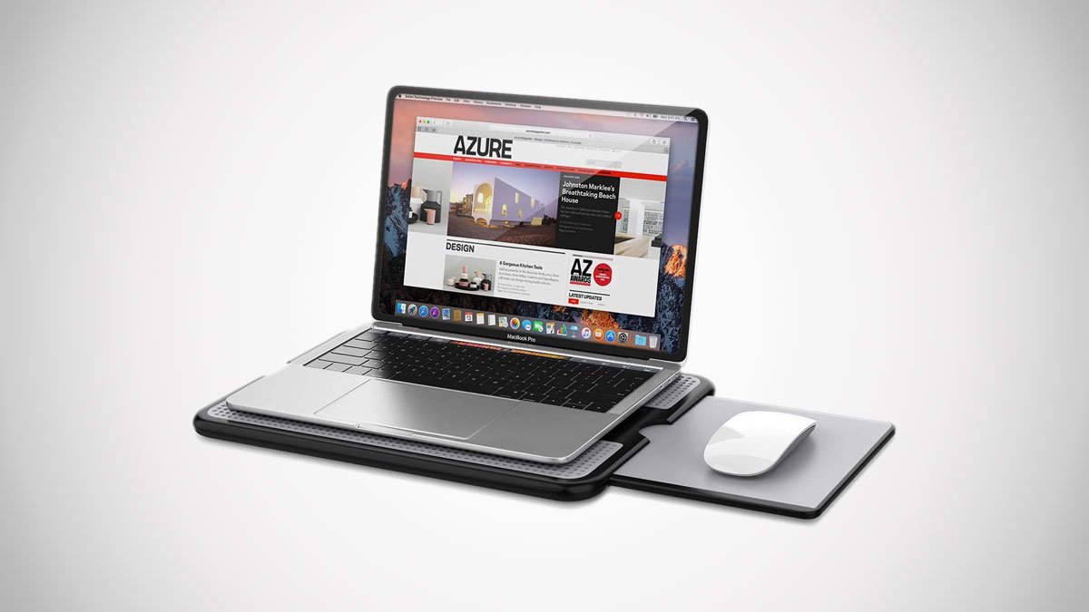 AboveTEK Portable & Retractable Laptop Lap Desk