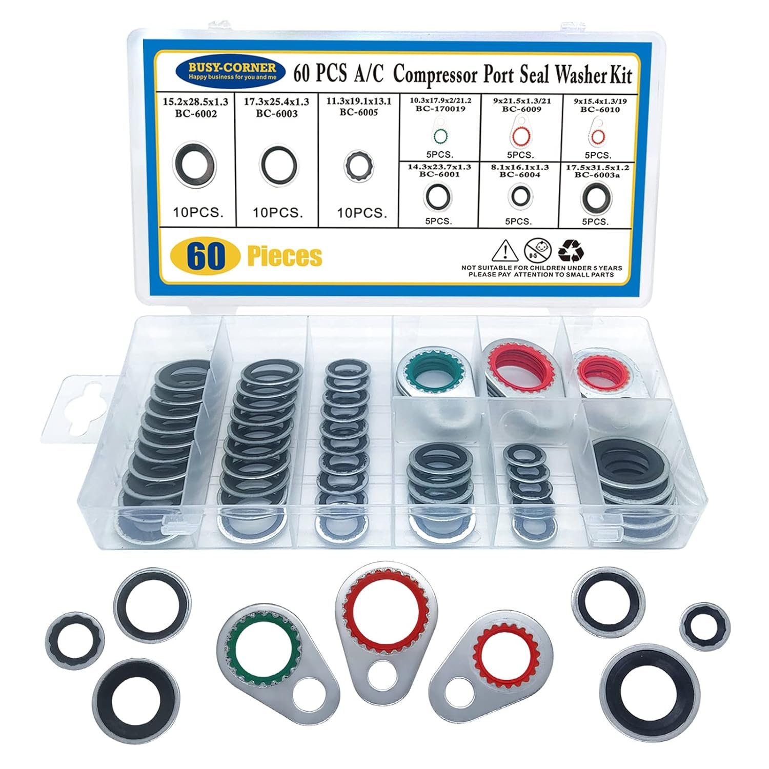 Essential A/C Compressor Seal Kit for Optimal Cooling