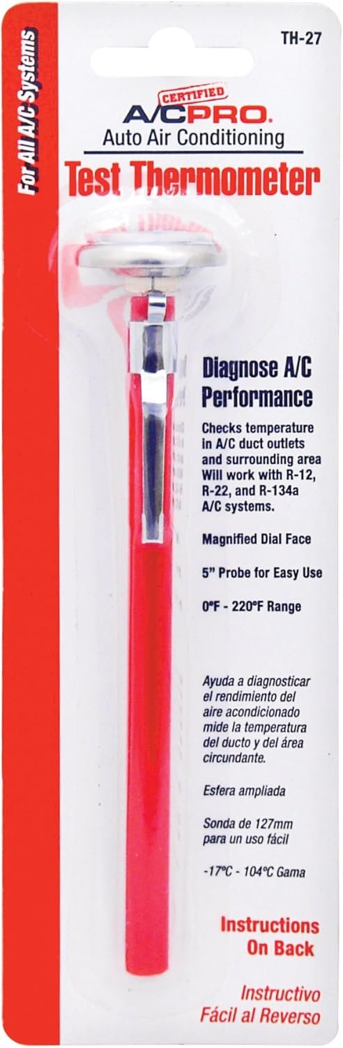 Ultimate A/C Pro Car Air Conditioner Test Thermometer