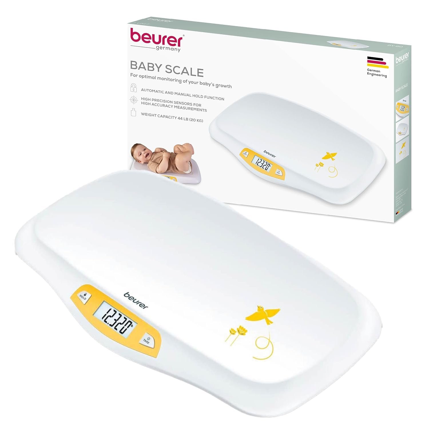 Accurate Digital Scale for Babies & Pets