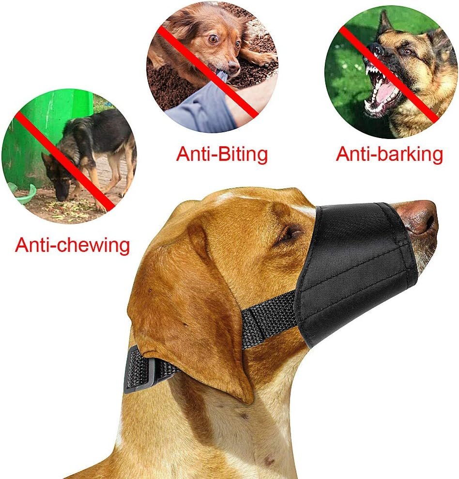 Comprehensive Dog Muzzle Set - Stop Biting & Barking