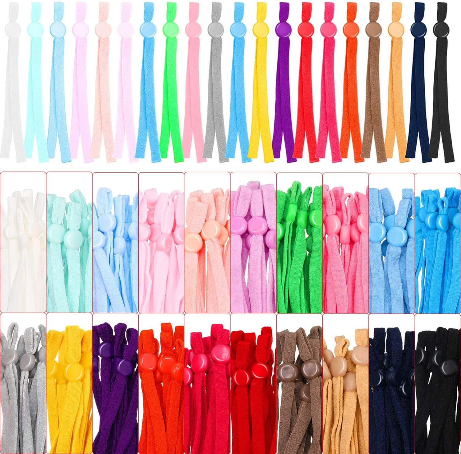 Comfortable Adjustable Earloop Cords for All-Day Wear