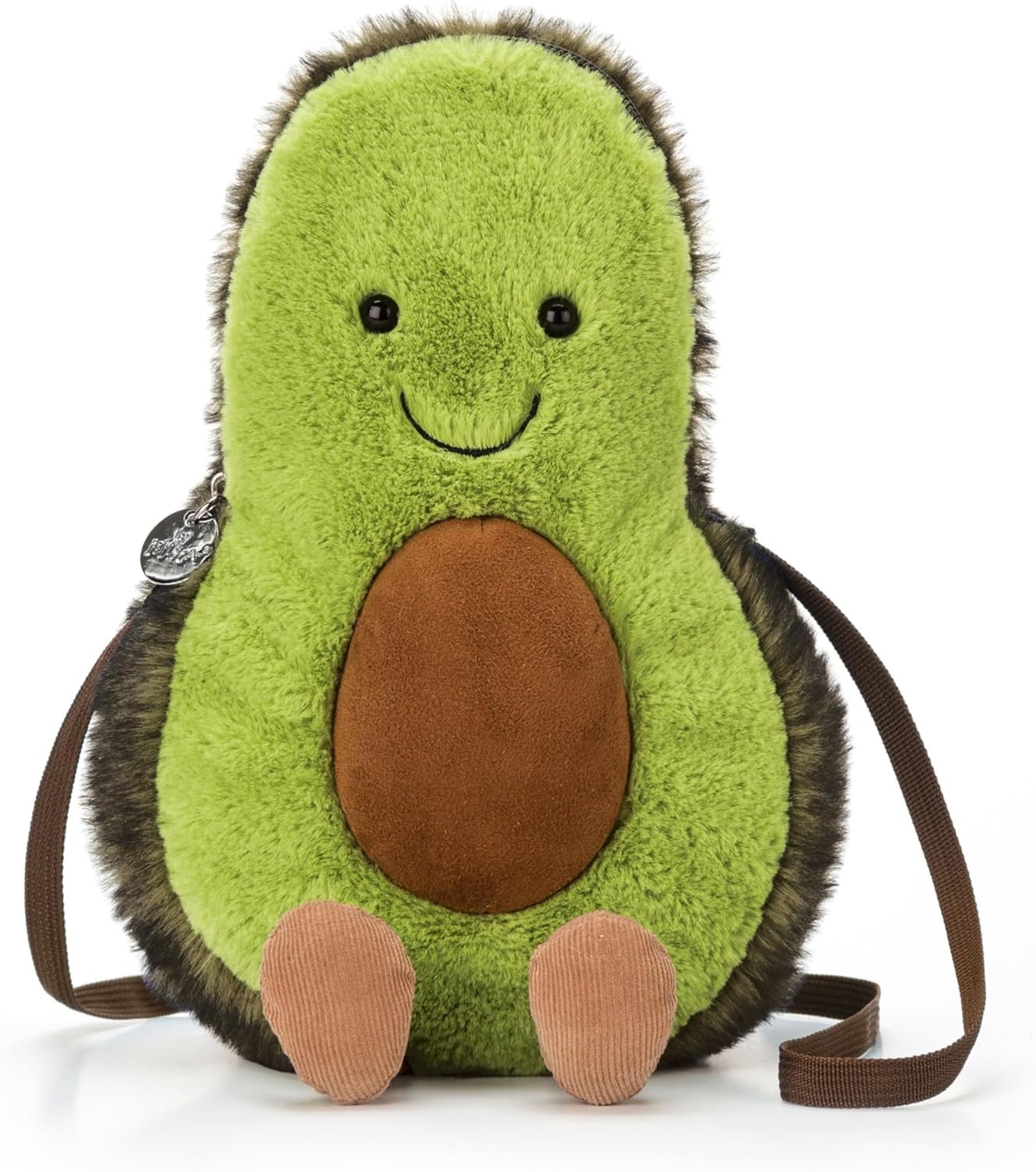 Adorable Avocado Plush Bag for Everyday Essentials