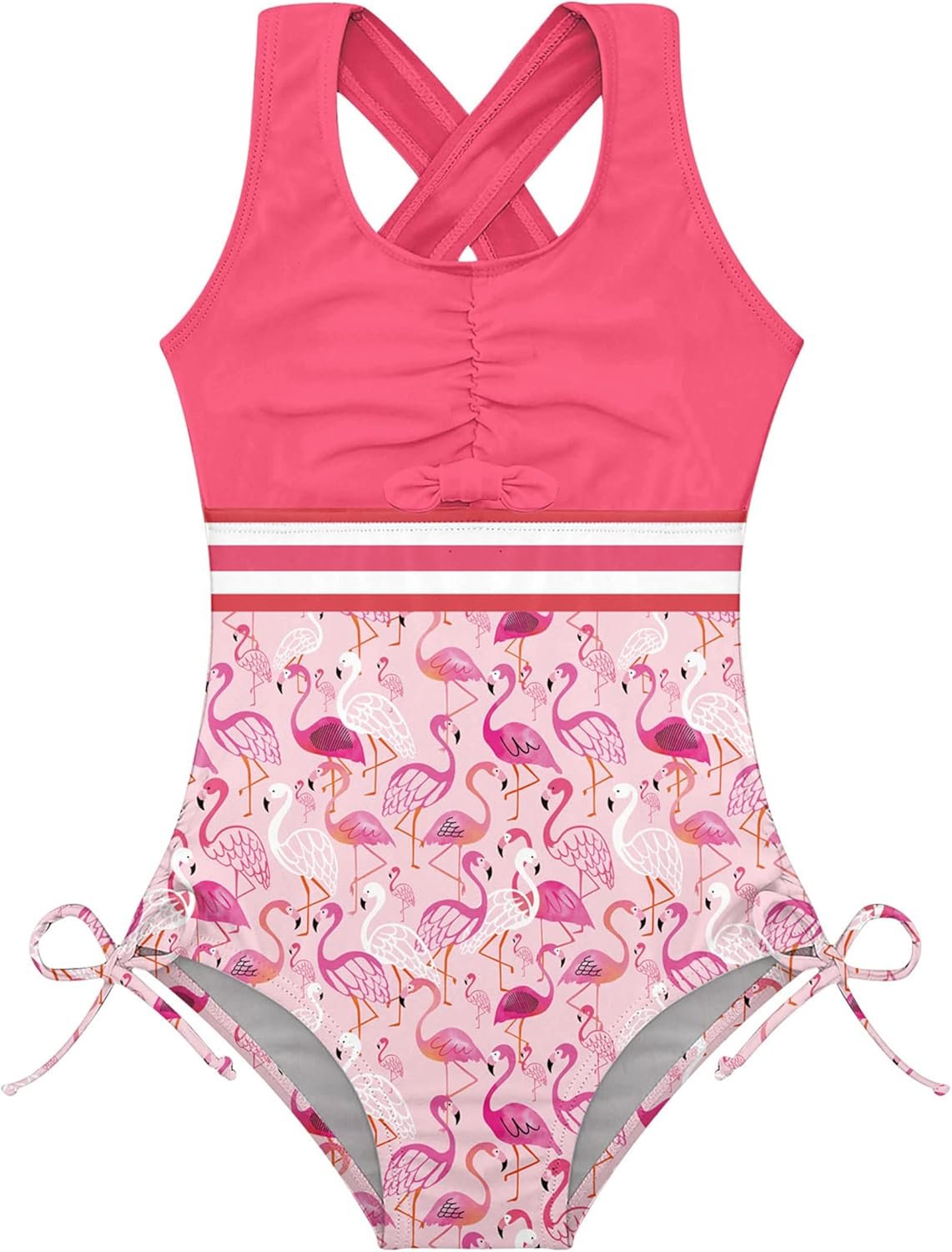 Adorable Striped Swimsuit for Fun in the Sun