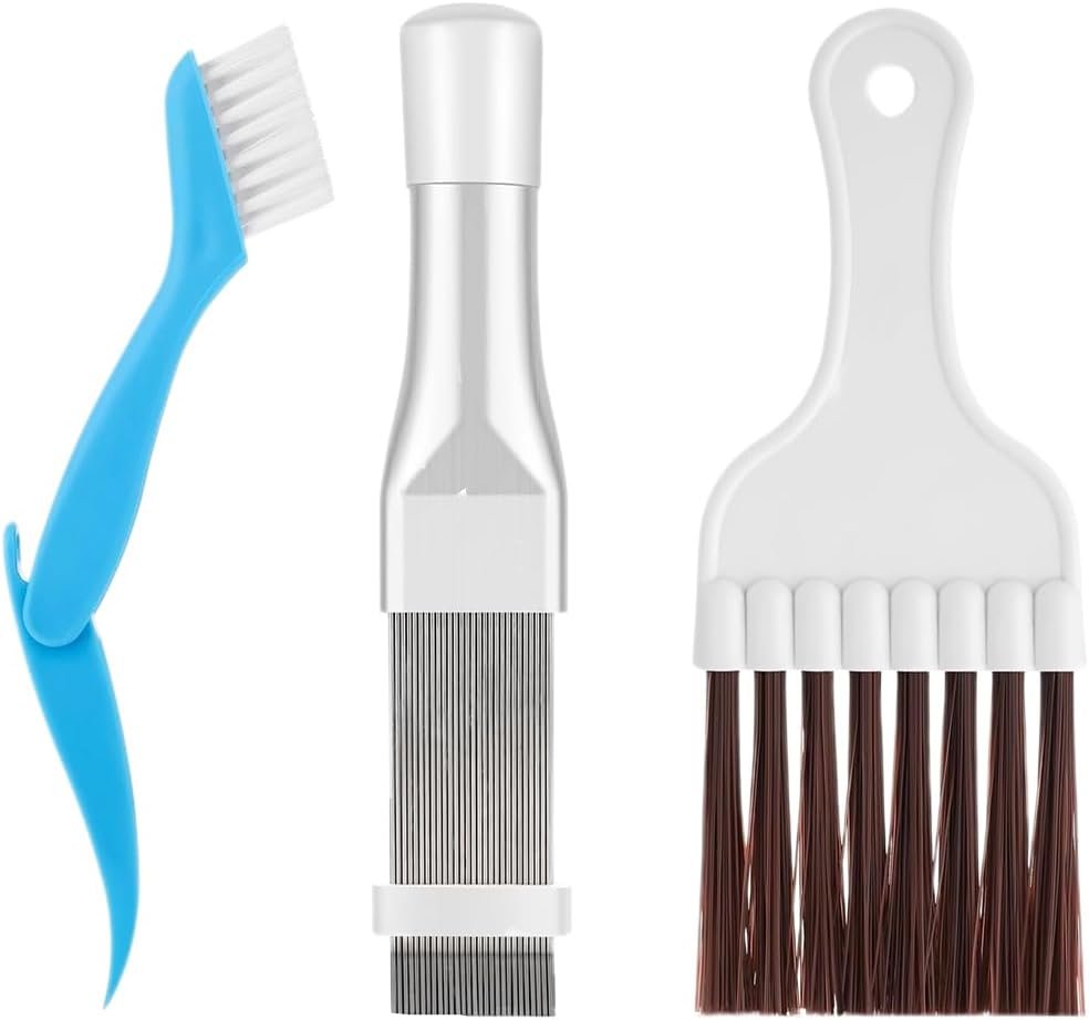 Air Conditioner Fin Comb Cleaner Kit - 3 Piece Set