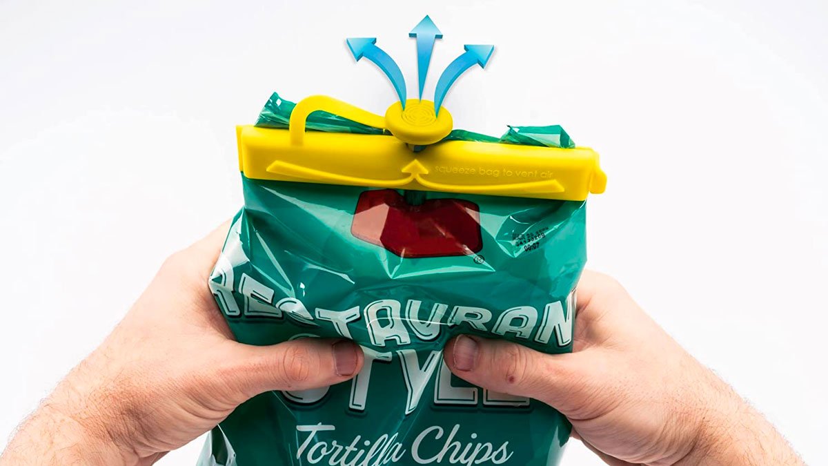 Air Removing Bag Clip