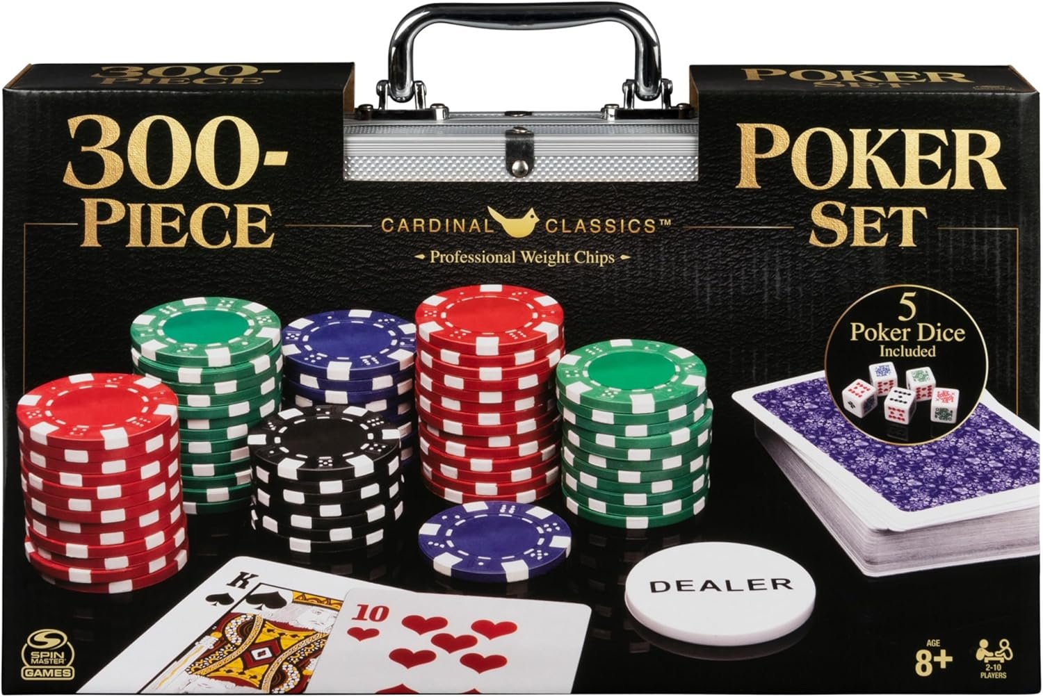 All-in-One 300-Piece Poker Set for Epic Nights