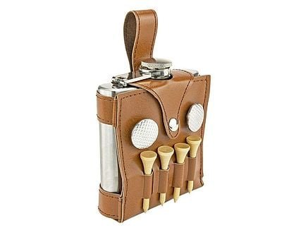 All-in-One Flask Spot Markers Golf Tees Divot Tool